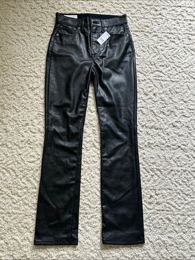 Gap Vintage Slim High Rise Faux Leather Pants
